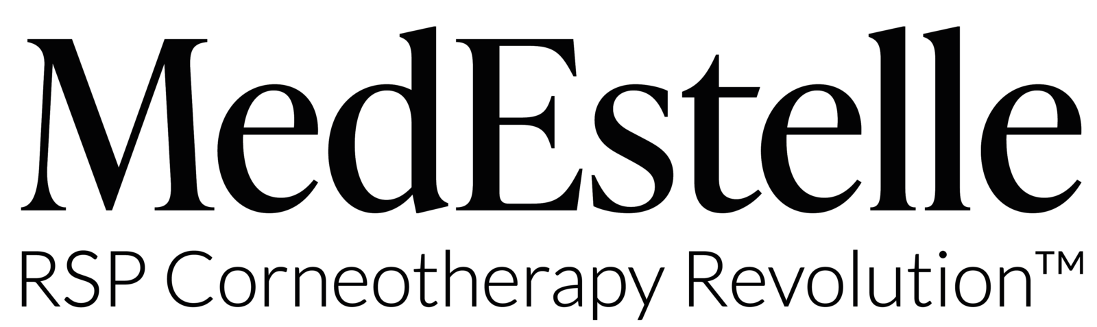 logo Medestelle rsp corneotherapy revolution white-01-01